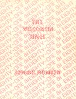 Wisconsin School for the Deaf High School 1981 yearbook cover photo