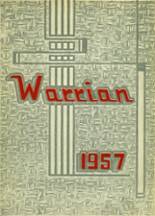 Warwick High School 1957 yearbook cover photo