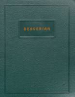 Beaver River Central High School 1945 yearbook cover photo