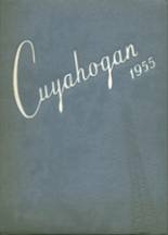 Cuyahoga Falls High School 1955 yearbook cover photo