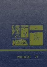 1971 West Lyon High School Yearbook from Inwood, Iowa cover image