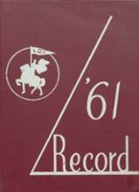 Littleton High School 1961 yearbook cover photo