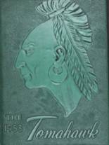 Pacolet High School 1953 yearbook cover photo