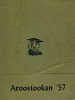 Aroostook Central Institute High School 1957 yearbook cover photo