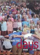 Iowa Falls High School 2018 yearbook cover photo
