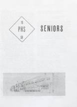 Petersburg High School 1959 yearbook cover photo