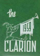 Westford Academy 1959 yearbook cover photo