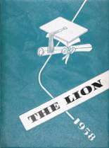 Louisville High School 1958 yearbook cover photo