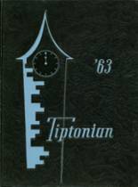 Tipton High School 1963 yearbook cover photo