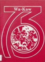 Wamego High School 1973 yearbook cover photo
