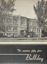 Rossville High School 1954 yearbook cover photo