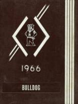 Burke High School 1966 yearbook cover photo