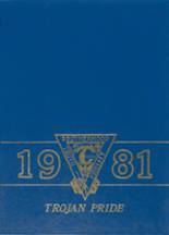 Trinity High School 1981 yearbook cover photo