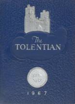 St. Nicholas of Tolentine High School 1967 yearbook cover photo
