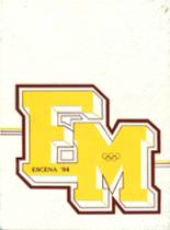 El Modena High School 1984 yearbook cover photo