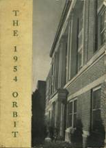 Classen High School 1954 yearbook cover photo