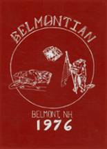 Belmont High School 1976 yearbook cover photo