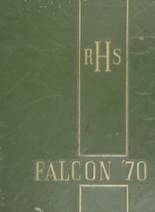 Rochester High School 1970 yearbook cover photo