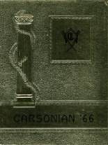 Carson Long Military High School 1966 yearbook cover photo