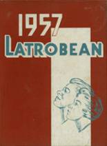 Greater Latrobe High School 1957 yearbook cover photo