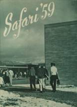 Borah High School 1959 yearbook cover photo