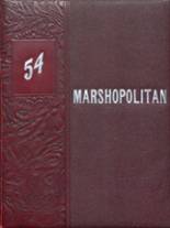 Marsh Valley High School 1954 yearbook cover photo