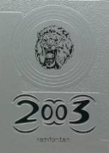 2003 Sardis High School Yearbook from Sardis city, Alabama cover image