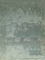 1954 Blue Mound High School Yearbook from Blue mound, Illinois cover image