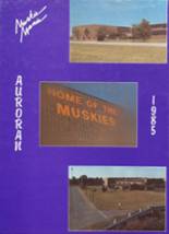 Muscatine High School 1985 yearbook cover photo