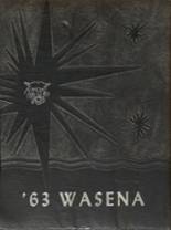 Watervliet High School 1963 yearbook cover photo