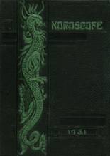 Northern High School 1931 yearbook cover photo