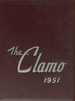 Clayton High School 1951 yearbook cover photo