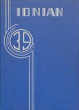 Ionia High School 1939 yearbook cover photo