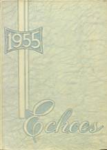 Boonton High School 1955 yearbook cover photo