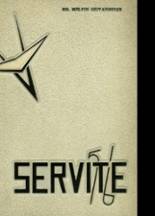 Servite High School 1956 yearbook cover photo