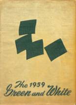 Easley High School 1959 yearbook cover photo
