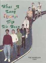 1993 Handley High School Yearbook from Winchester, Virginia cover image