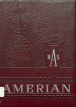 1954 Amery High School Yearbook from Amery, Wisconsin cover image