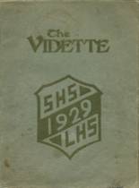 Lancaster High School 1929 yearbook cover photo
