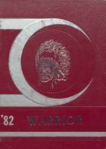 1982 West Point High School Yearbook from Cullman, Alabama cover image