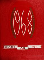 1968 Milford High School Yearbook from Milford, Massachusetts cover image