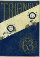 Rham High School 1963 yearbook cover photo