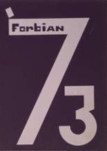 Forbes High School 1973 yearbook cover photo