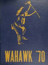 West High School 1970 yearbook cover photo