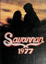 Savanna High School 1977 yearbook cover photo