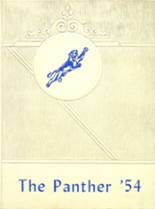 1954 Keeseville Central High School Yearbook from Keeseville, New York cover image