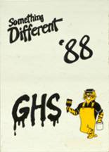Groton High School 1988 yearbook cover photo