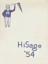 1954 Madras High School Yearbook from Madras, Oregon cover image
