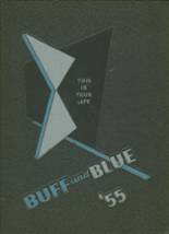 1955 York High School Yearbook from York, Nebraska cover image