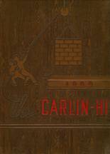 Carlinville High School 1956 yearbook cover photo